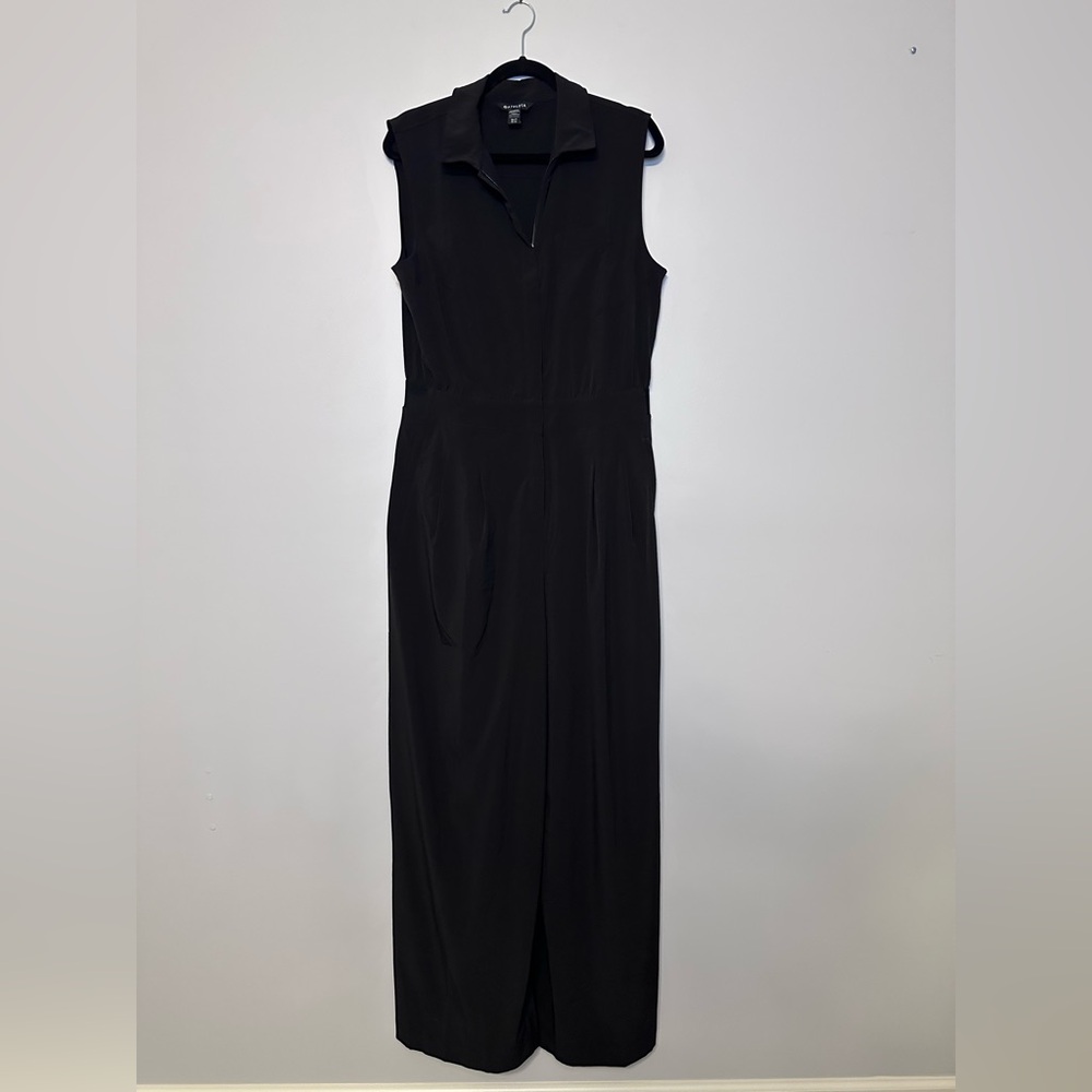 Athleta Black Sleeveless Jumpsuit